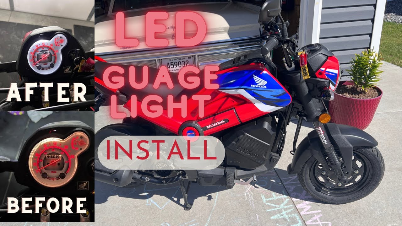 Honda Navi LED Gauge Light Install