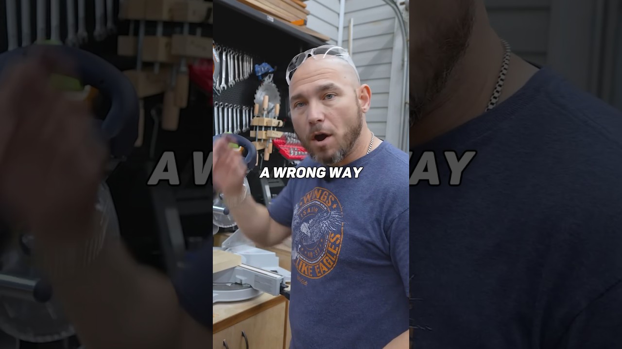 STOP Using a Miter Saw WRONG!