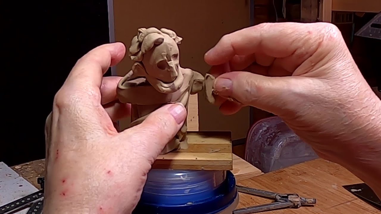 NO COMPROMISE,  FREEDOM FOR ALL,    New Title for the Bronze and Working up a Small Clay Sketch of t