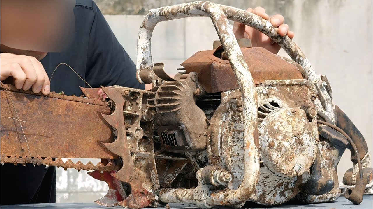 $1 Million Restoration? Bringing the Legendary STIHL Contra 06 Back to Life