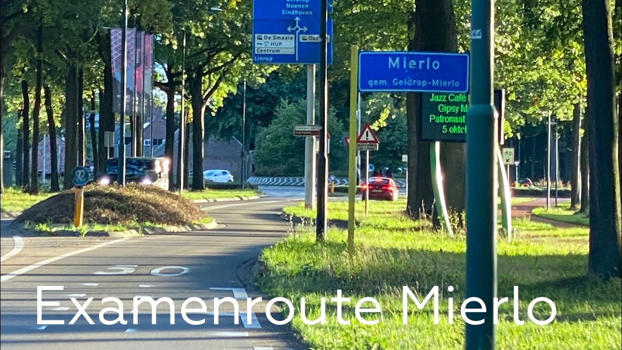 HET RIJEXAMEN IN MIERLO