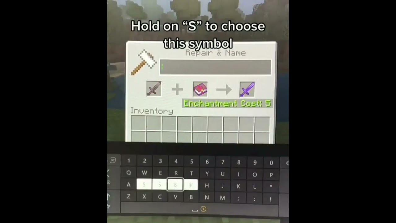 How to rename an item in minecraft