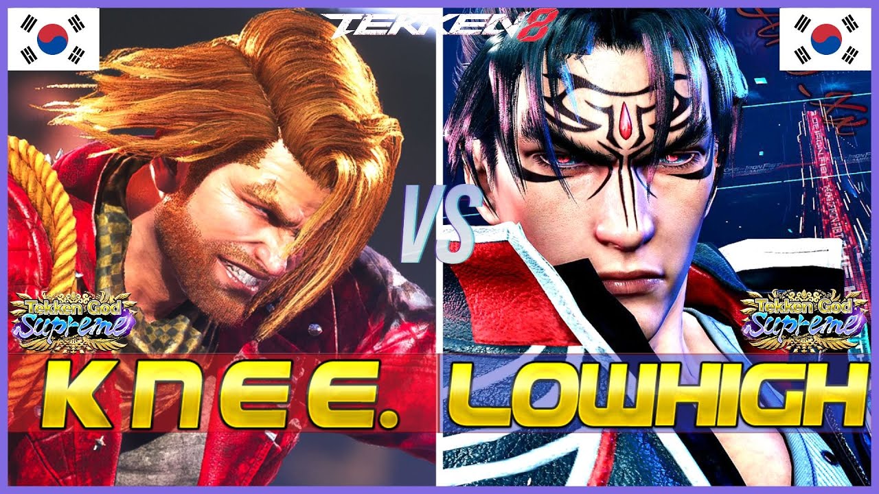 T8 ▰ KNEE (Paul) Vs LOWHIGH (Jin) ▰ Tekken 8 High Level Gameplay
