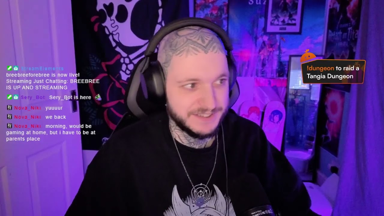 BREEBREE IS UP AND STREAMING