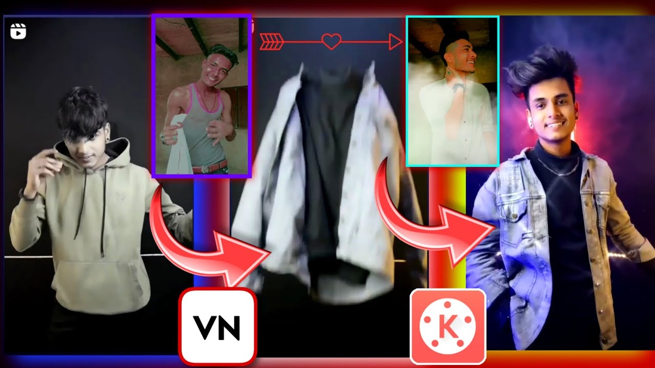 Kya Cheez Ho Tum Khud Tumhe Malum Nahi Hai || Reels Shirt Change Tutorial || kinemaster tutorial