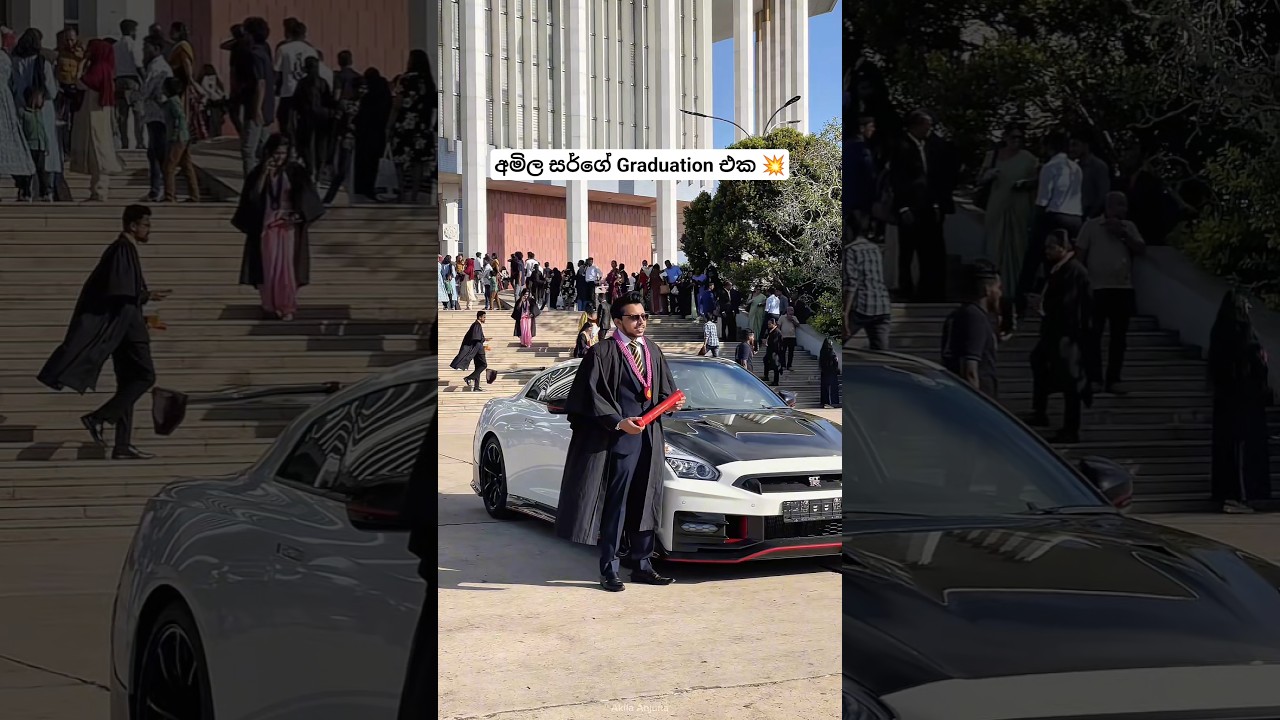 Amila Dasanayake Graduation 🔥 #trending #cooking #bike #bikelover #foodie