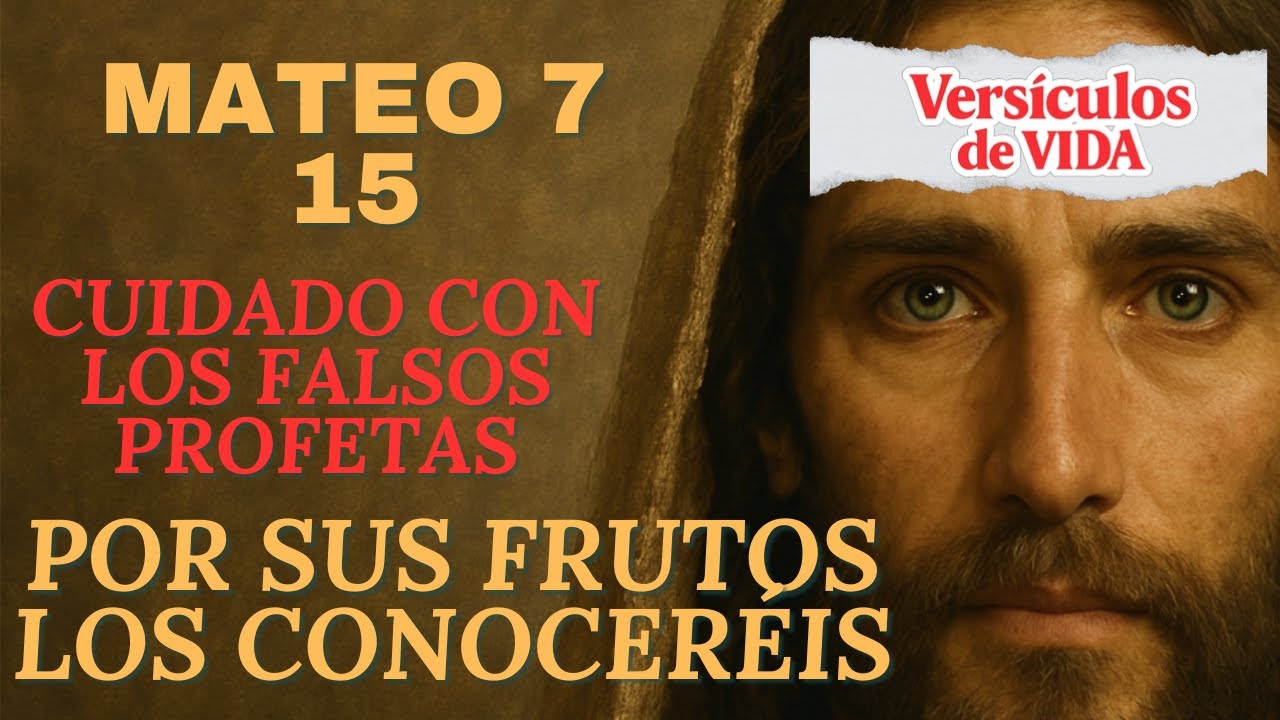 CUIDADO CON LOS FALSOS PROFETAS   #reflexion #falsosprofetas #mensaje #mateo7 #fe #biblia #fyp
