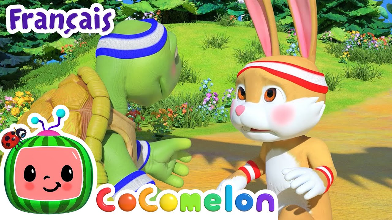 Le lièvre et la tortue | CoComelon en Français | Chansons pour bébés