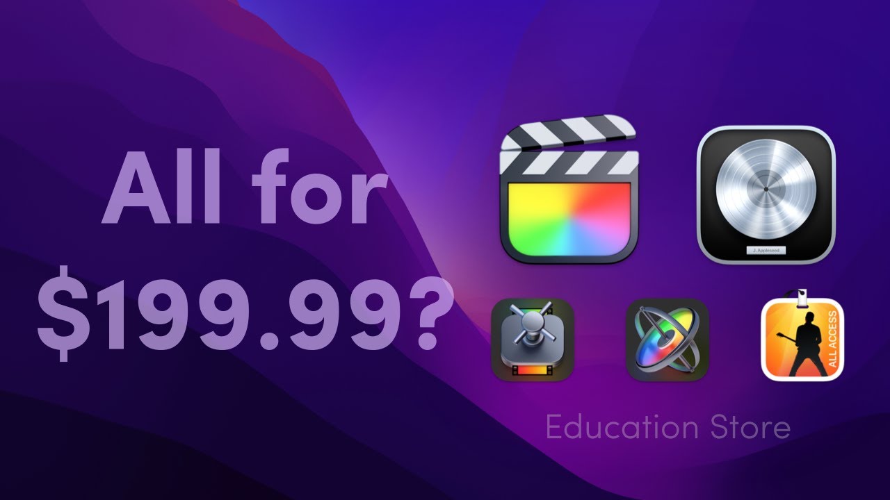 Apple's Pro Apps Bundle Discount