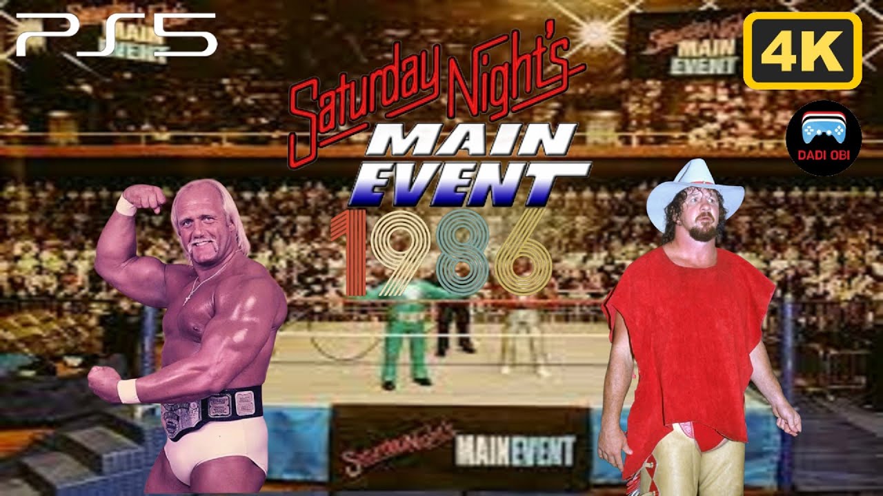 Hulk Hogan vs Terry Funk - Saturday Night Main Event 1986 /WWE 2K25 / PS5