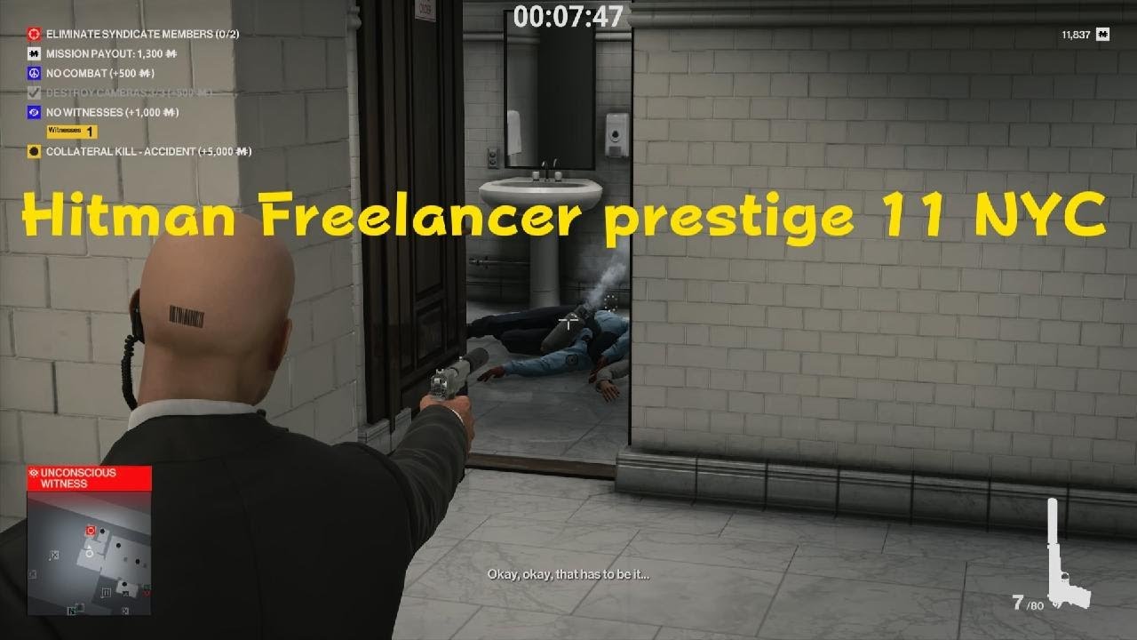 HITMAN Freelancer prestige 11 NYC