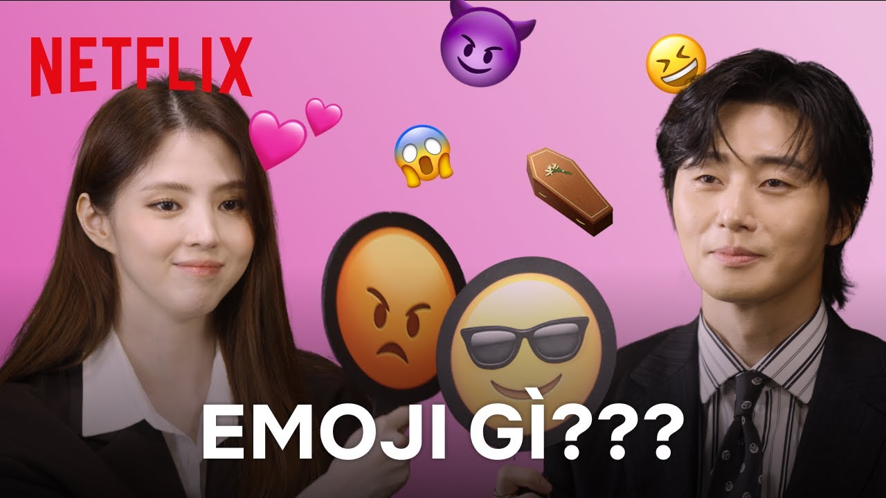 Thử thách emoji cùng Han So Hee và Park Seo Jun | Sinh vật Gyeongseong | Netflix