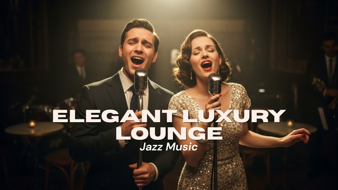 Elegant Jazz Love Songs 🎻 Male & Female Duet for Luxury Lounge Atmosphere