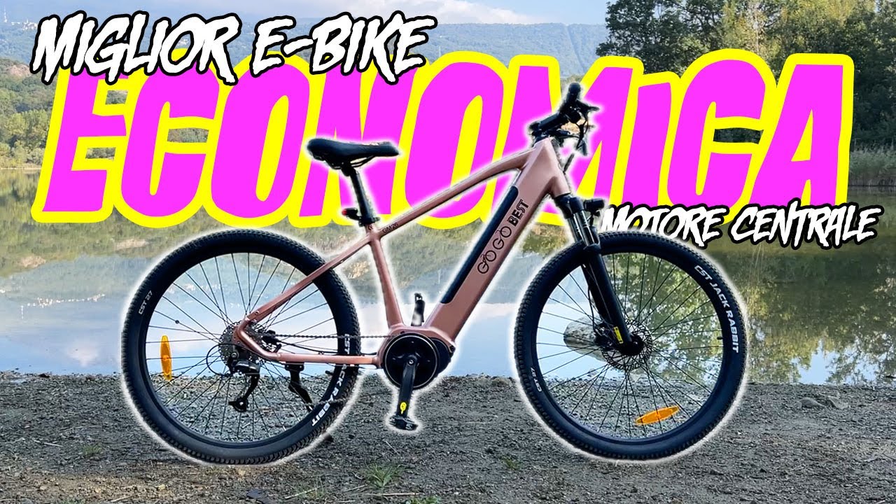 GOGOBEST GM26: economica, legale, motore centrale con torsimetro e freni idraulici.