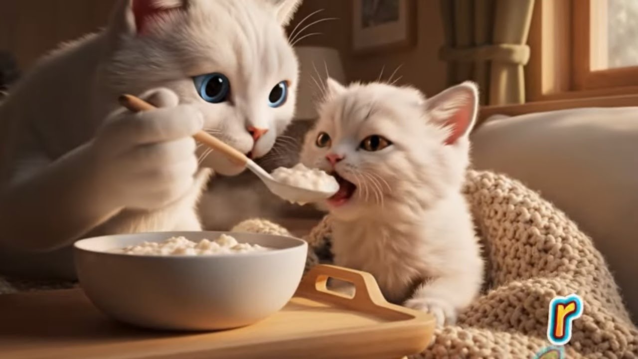 Kitten in Danger – A Mother’s Love That Brought Millions to Tears