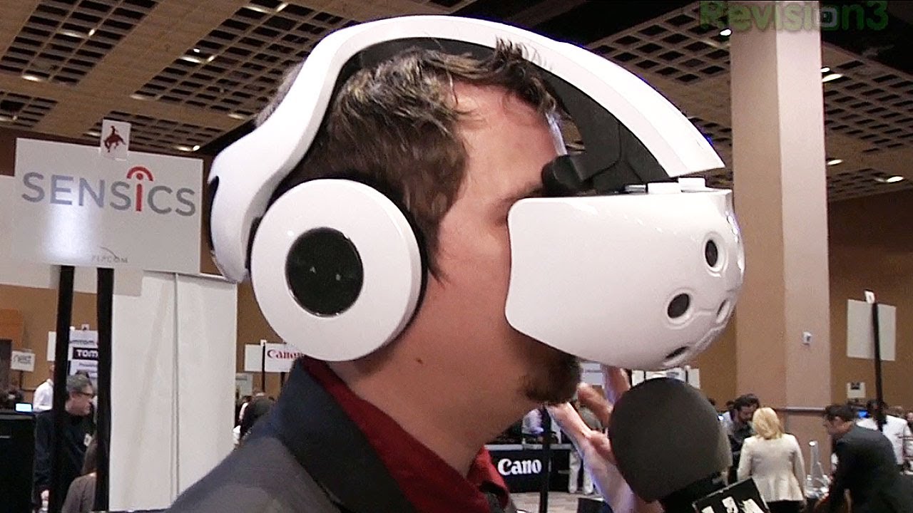 Hak5 - Prototype for Sensics Natalia Smart Goggles: Get Your Head in the Game!