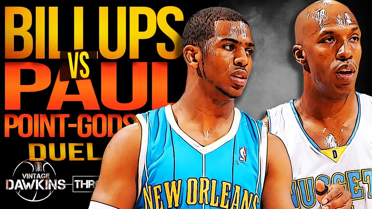 Chauncey Billups vs Chris Paul Point-GODS Duel | 2009 WCR1 Game 1 | Billups LiGHTS Up Hornets