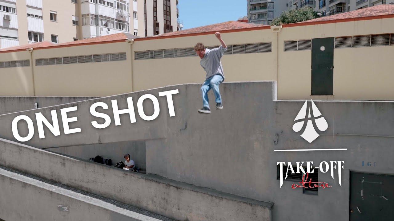 Parkour ONE SHOT in Lisbon with Marc Busch | Take-Off-Culture x Ashigaru