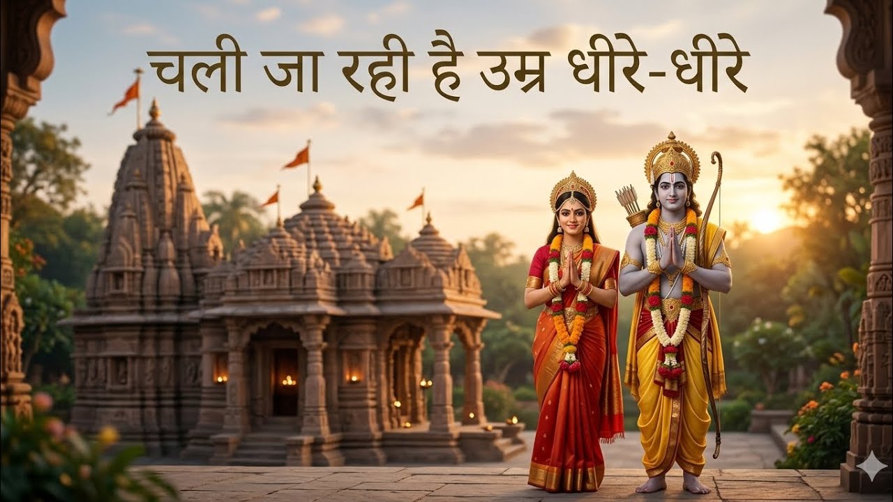Chali Ja Rahi Hai Umar Dheere Dheere Bhajan 🙏🕉🔱❤🚩🌿|Ram bhajan|Bhajan for meditation#motivationalbhjn