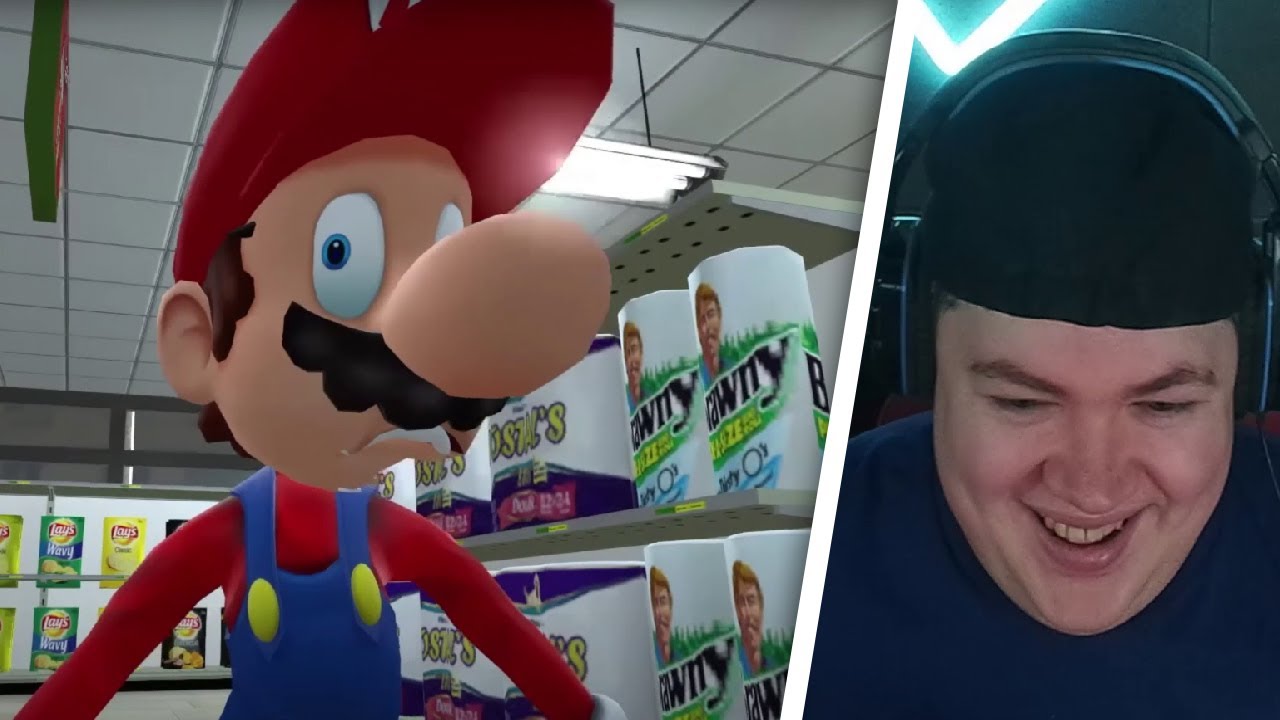 SMG4: Mario Drinks Water | REAKTION