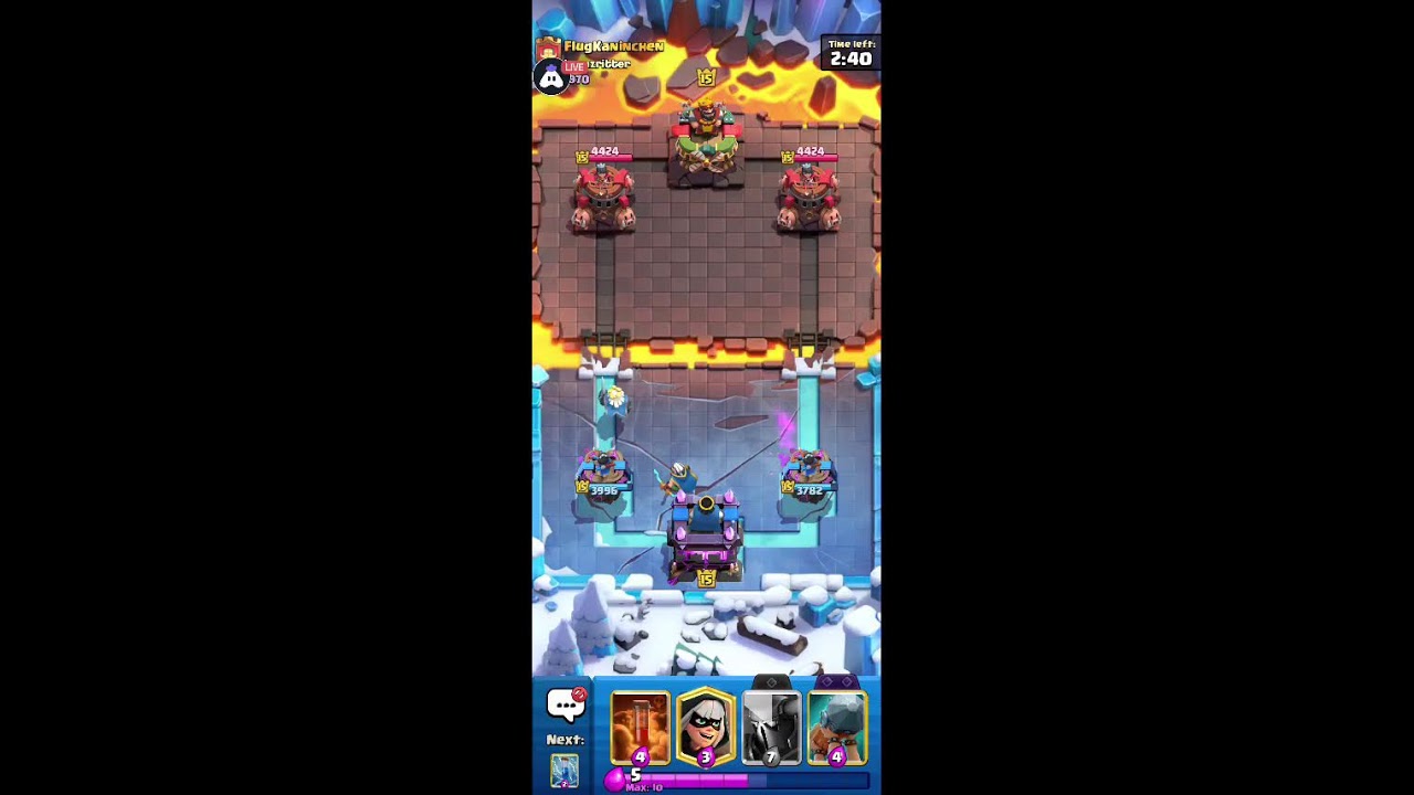 Live Ladder Push With Classic Pekka Bridge Spam