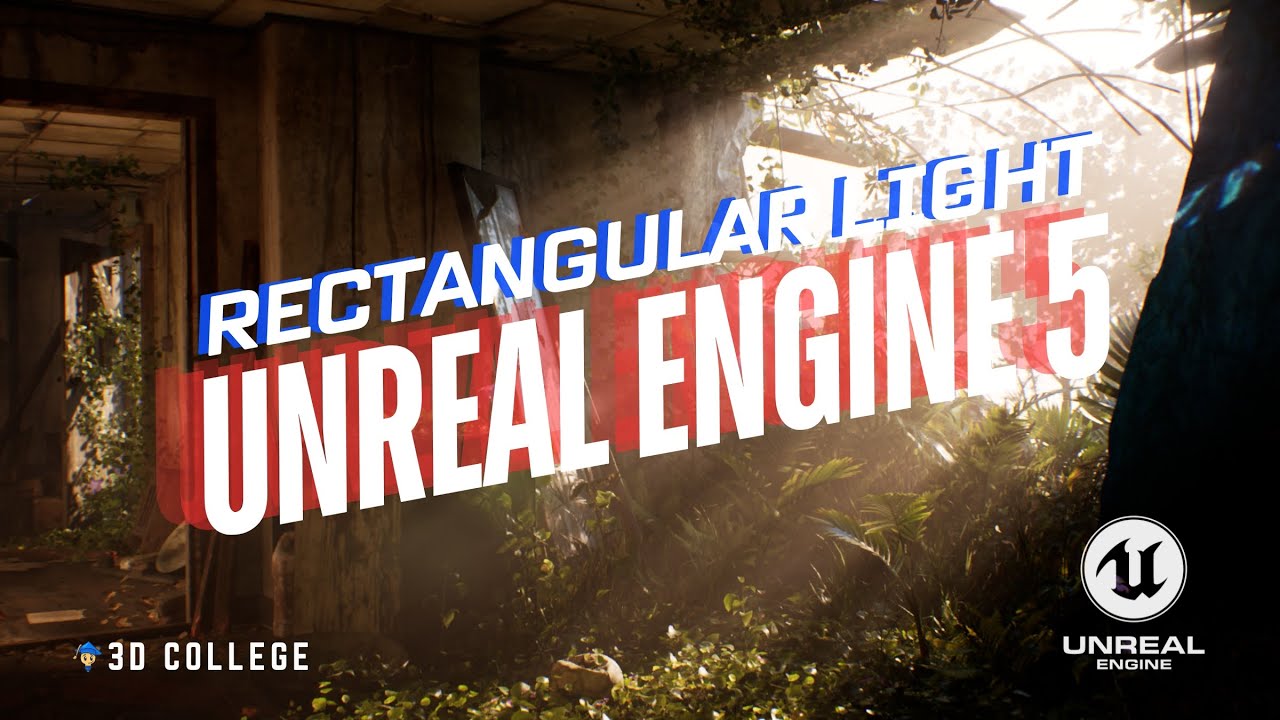 Unreal Engine 5 - Rectangular Light