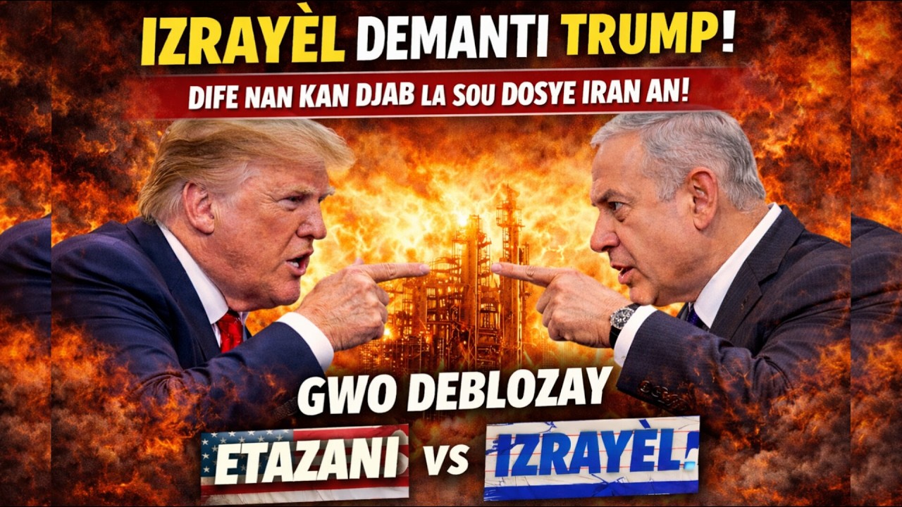 Izrayèl demanti Donald Trump. Gwo deblozay pete ant Etazini ak Izrayèl! Bagay la gate nèt