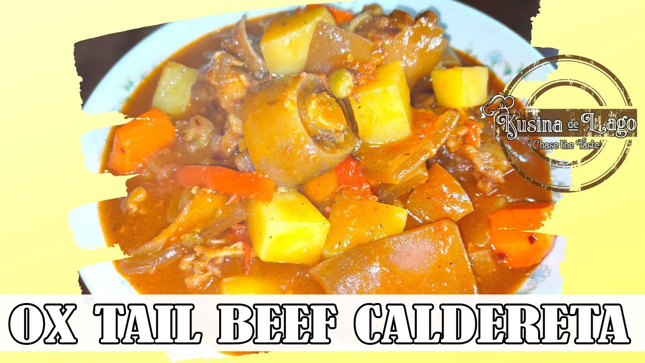 OX TAIL BEEF CALDERETA | SUPER EASY AND TASTY | MUST-TRY BEEF RECIPE | KUSINA de LAGO