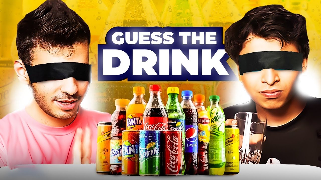 The HARDEST Guess The Drink Challenge w/ @AminJaz