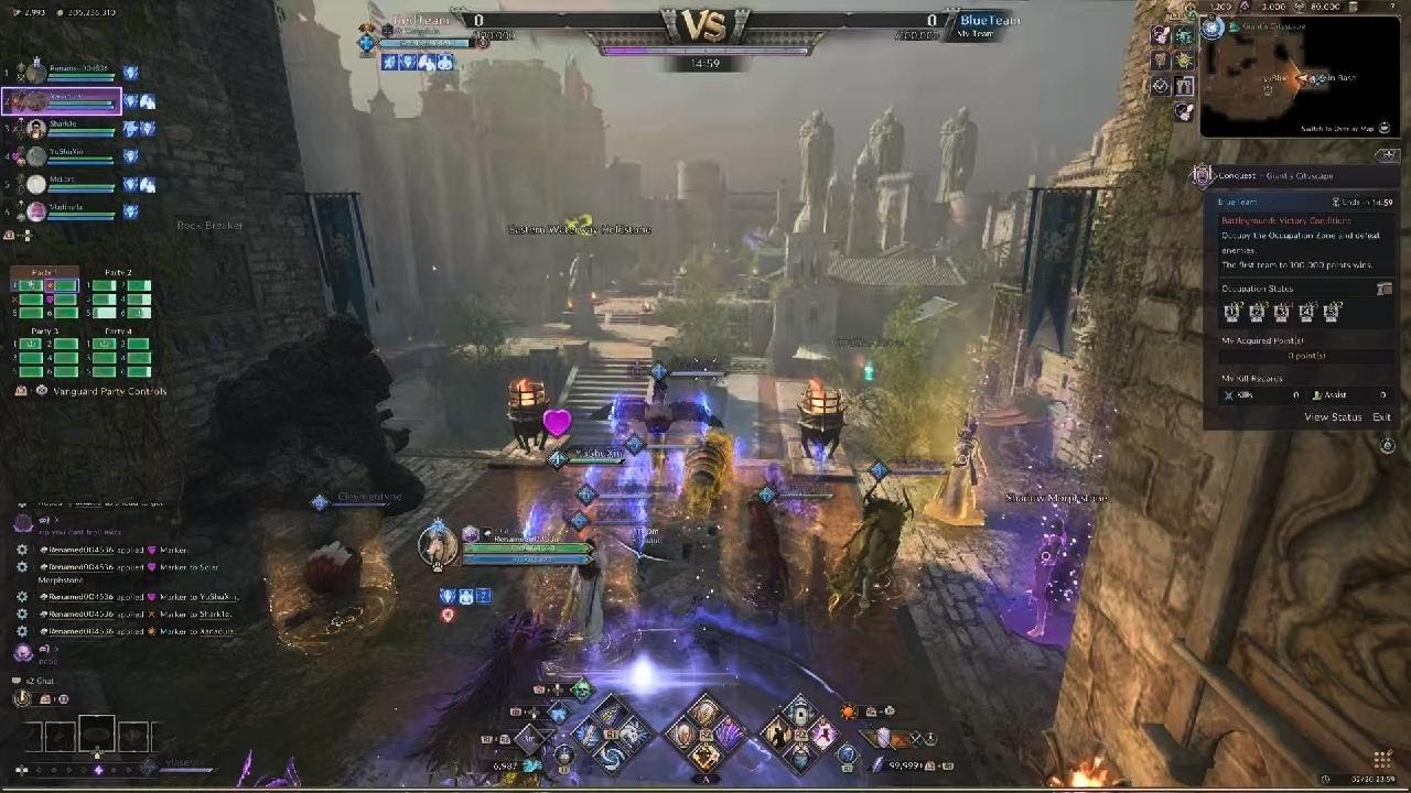 The Most Menacing Berserker on Throne and Liberty Battlegrounds