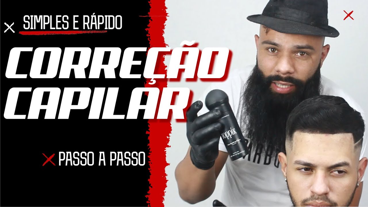 COMO APLICAR TOPPIK AIR | BARBEIRO BARBOSA