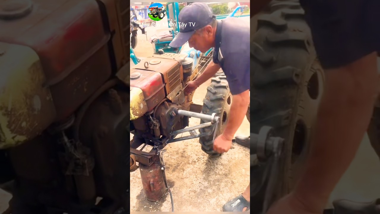 Khởi Động M&aacute;y Hay #tractor #m&aacute;yc&agrave;ymiềnt&acirc;ytv #agrimotor #mientay