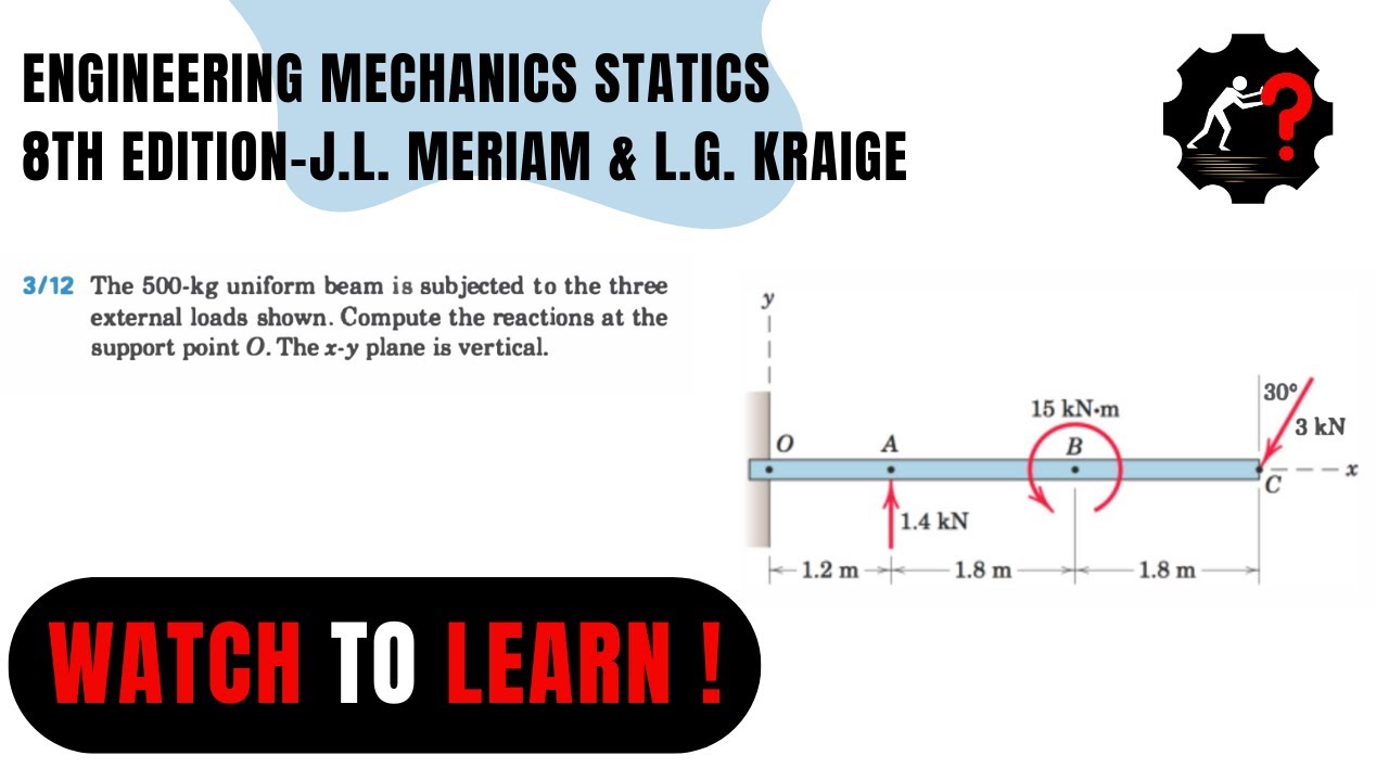 Solved Problem 3.12 |  Can YOU Solve This Mechanics Challenge?