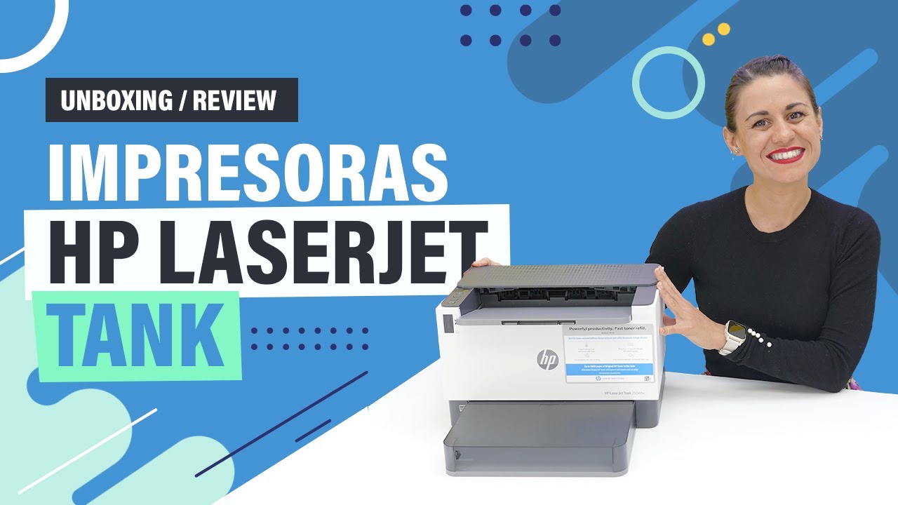 Impresora HP LaserJet Tank 2504DW 😄 Review y Unboxing