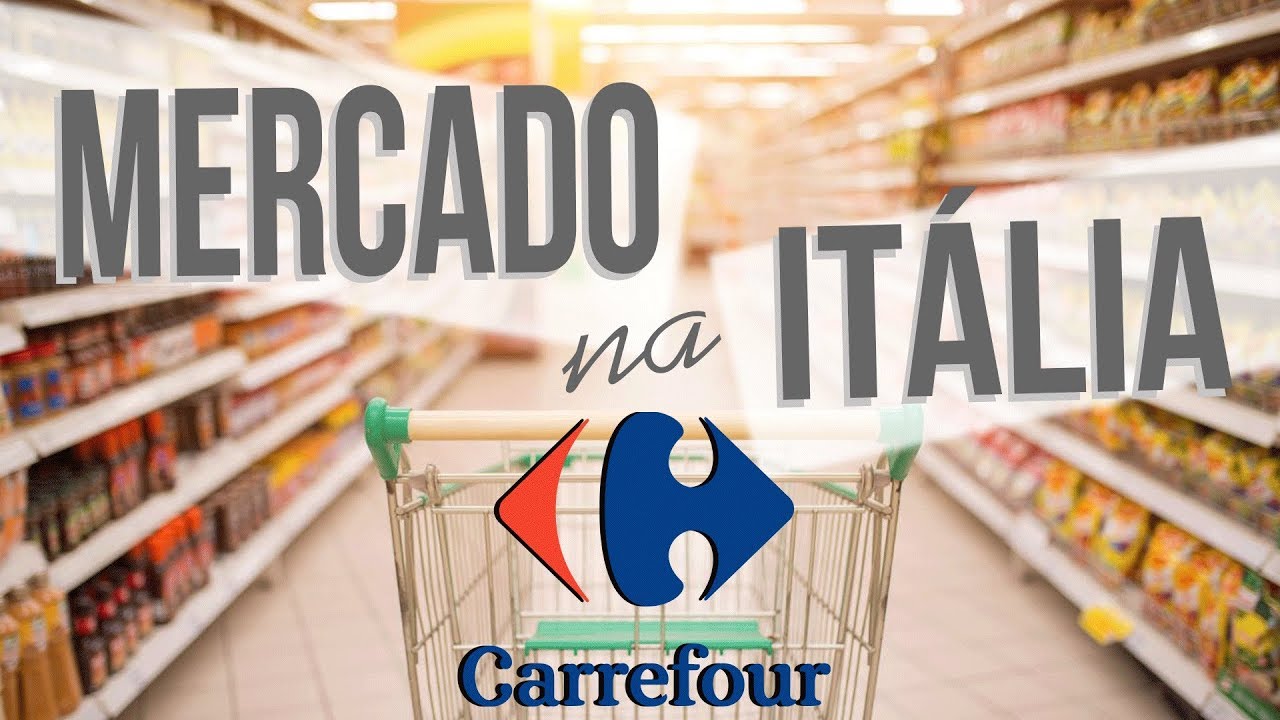 🛒 Preços no supermercado na Itália