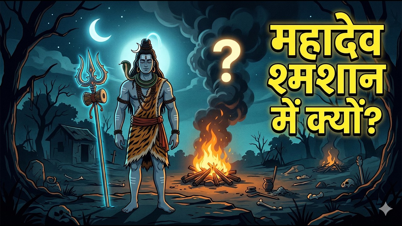 महादेव श्मशान में क्यों रहते हैं? | Mahadev Aur Shamshan Ka Rahasya | Lord Shiva Secrets Explained