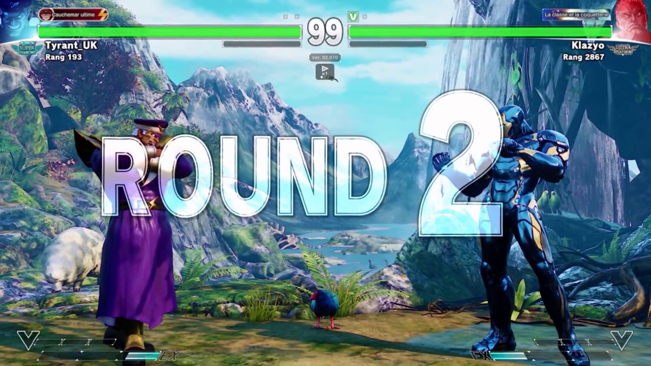 SFV S2 ● Tyrant_UK【M.Bison】 VS Klazyo【Urien】 Street Fighter 5