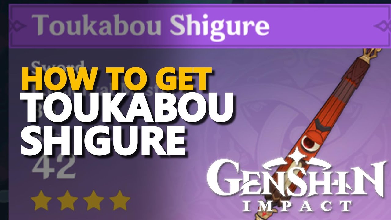 How to get Toukabou Shigure Genshin Impact