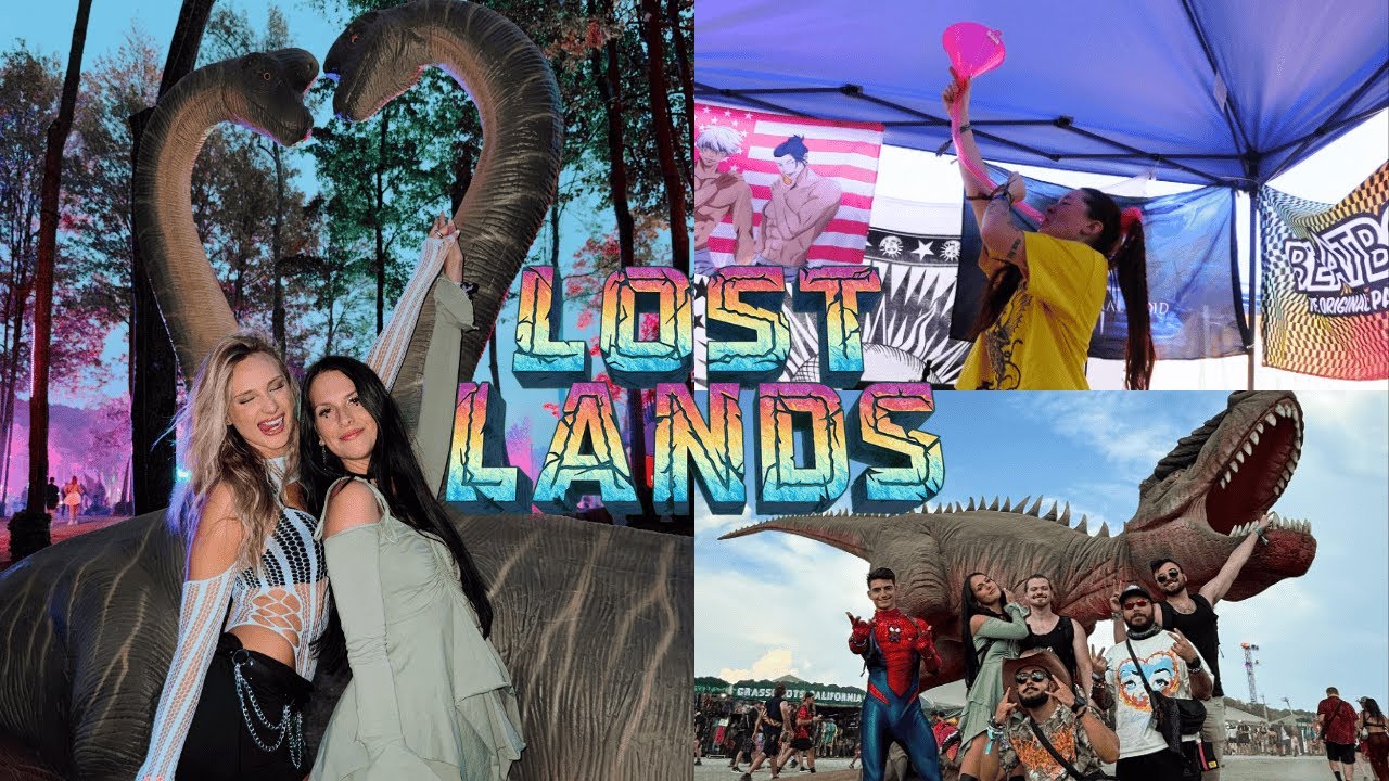 LOST LANDS 2025: Camping, New Friends, & Tree Poop (VLOG)