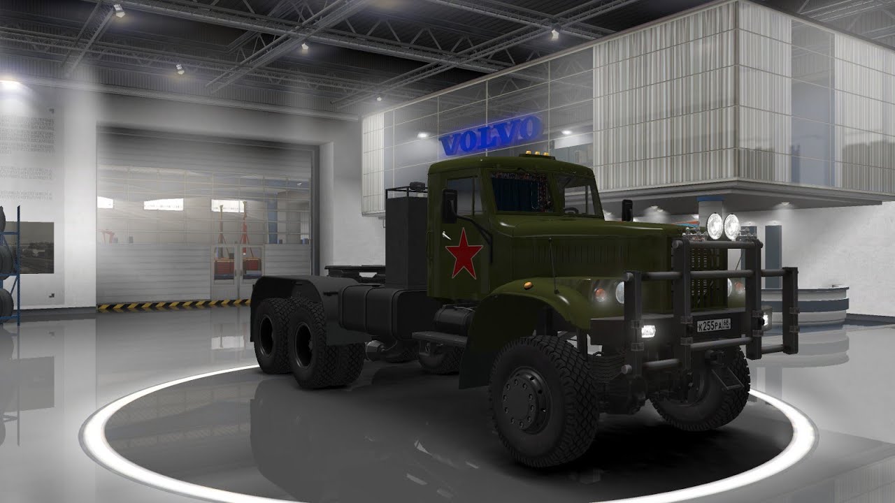 Euro Truck Simulator 2 обзор мода ( Краз - 255 ) Супер!