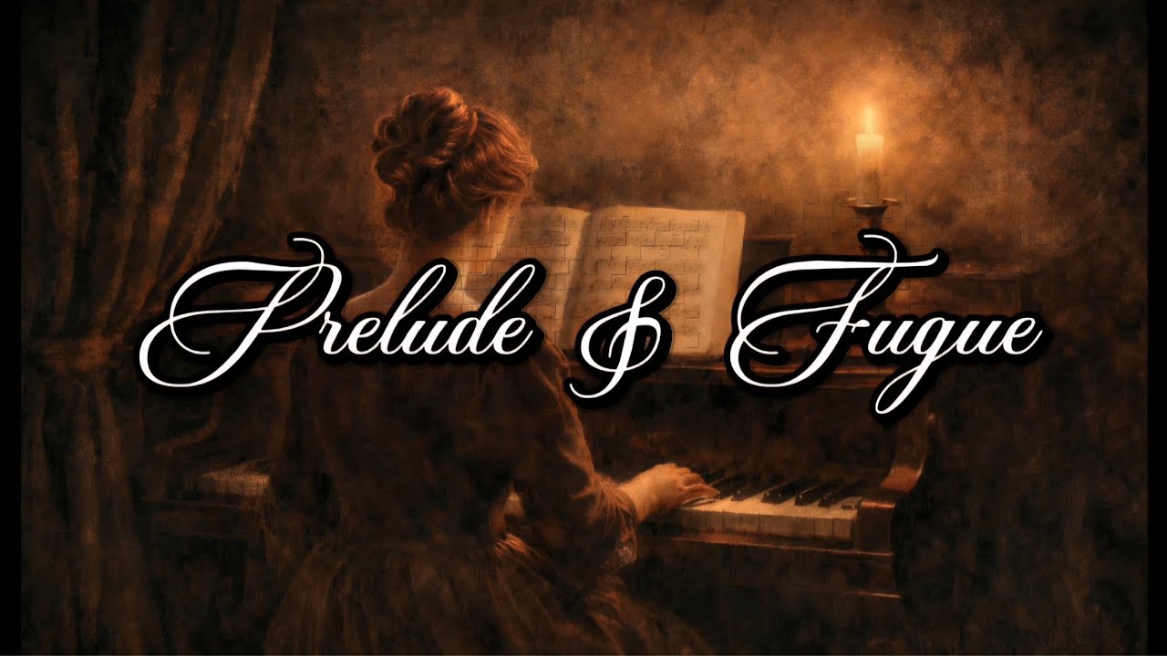 [Playlist] Prelude & Fugue for Study | Baroque Counterpoint Piano