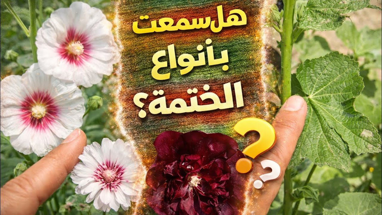 تعدد انواع والوان الختمة مع اهم الفروقات بينها 