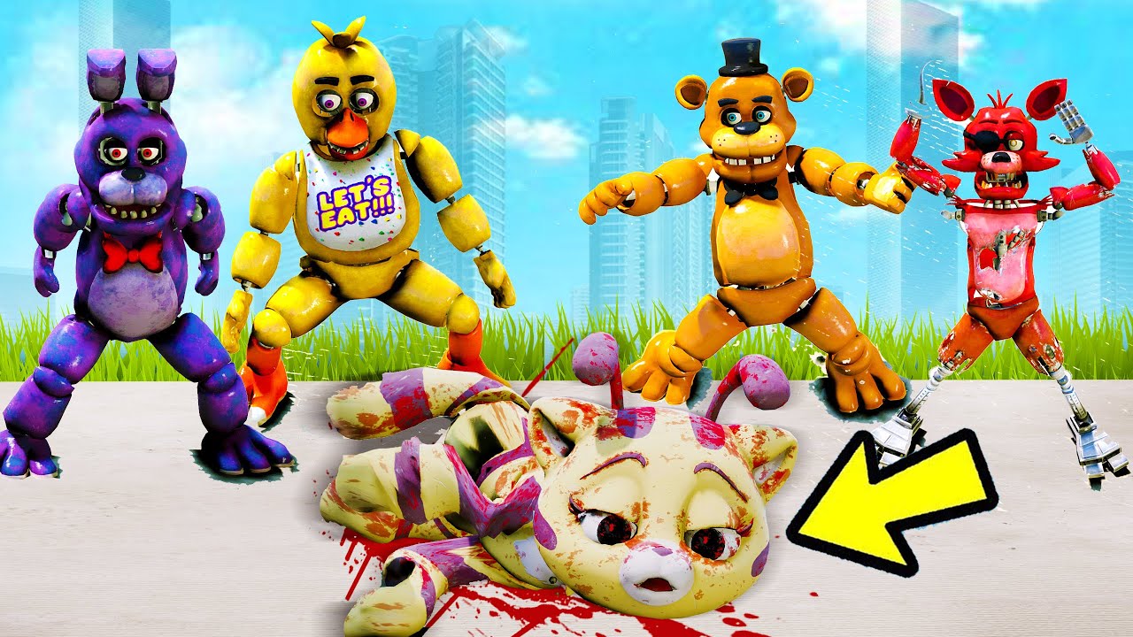 ANIMATRONICS QUEM MATOU CAT-BEE NO GTA 5? (FNAF)