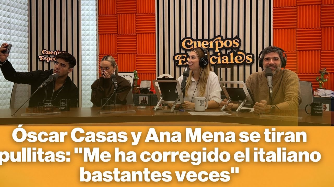 Óscar Casas y Ana Mena se tiran pullitas: 