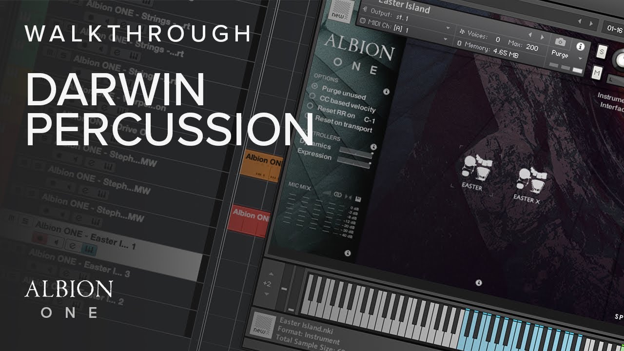 Albion ONE: Darwin Percussion, Walkthrough