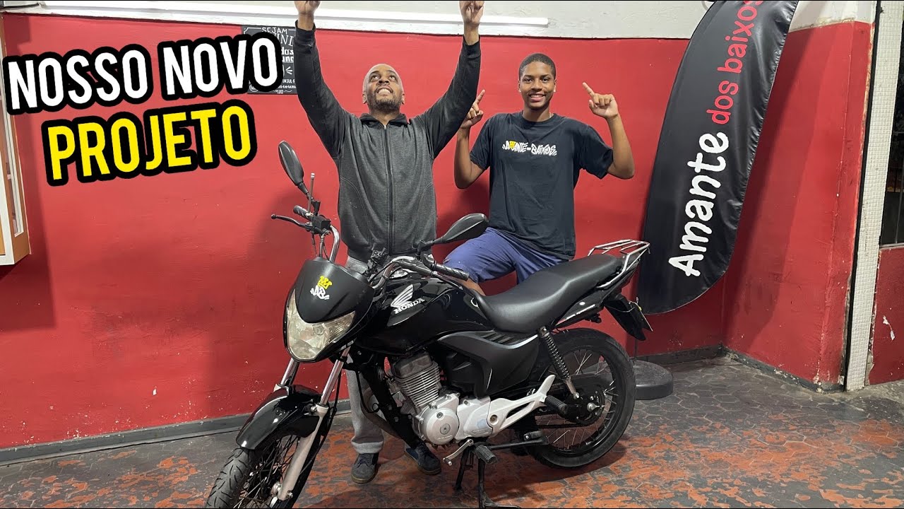 NOSSA NOVA CONQUISTA!!! A MOTO DOS SONHOS!!| AMANTE DOS BAIXOS