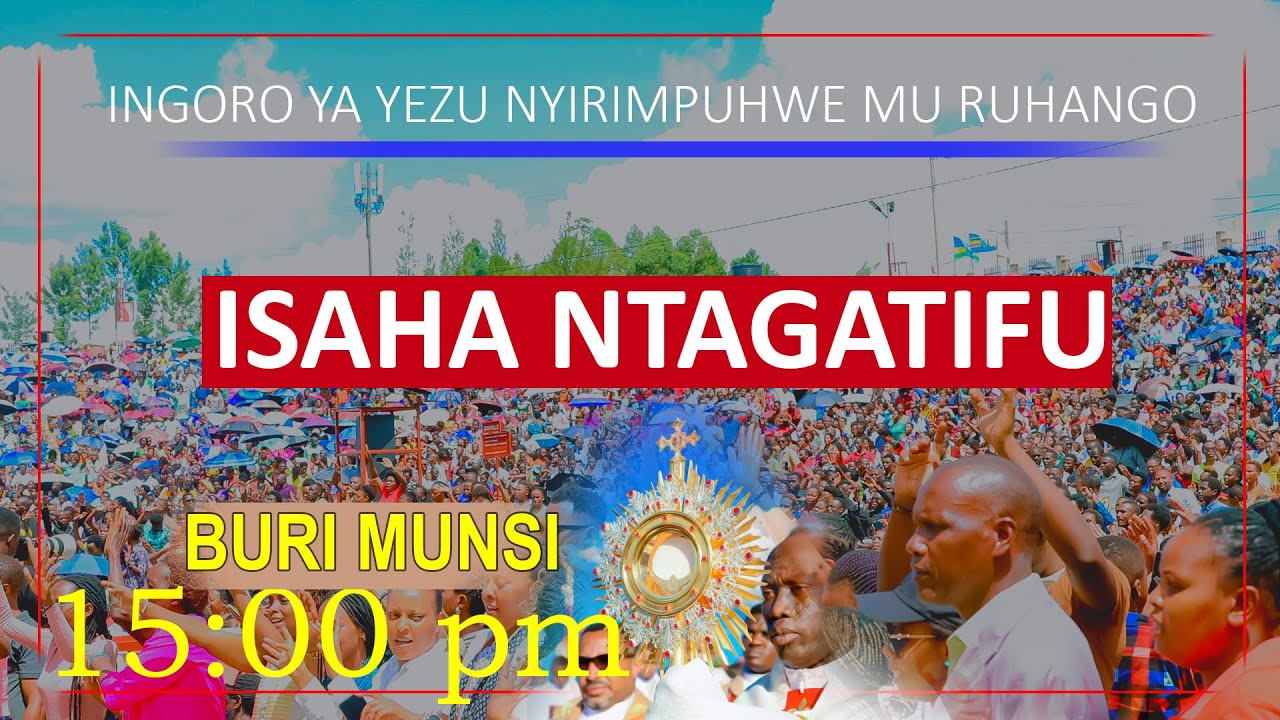 ISAHA NTAGATIFU KU  WA 09/03/2026 || ISAHA Y'IMPUHWE Z'IMANA