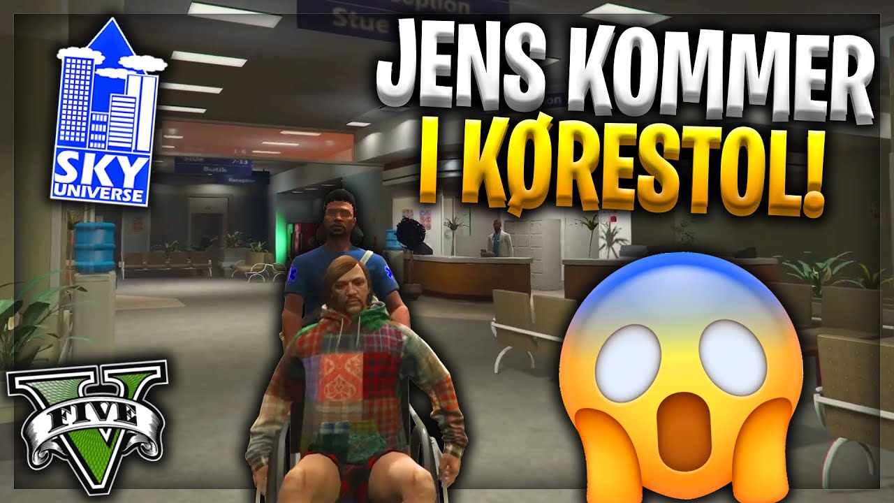 JENS KOMMER I KØRESTOL! - GTA 5 RP