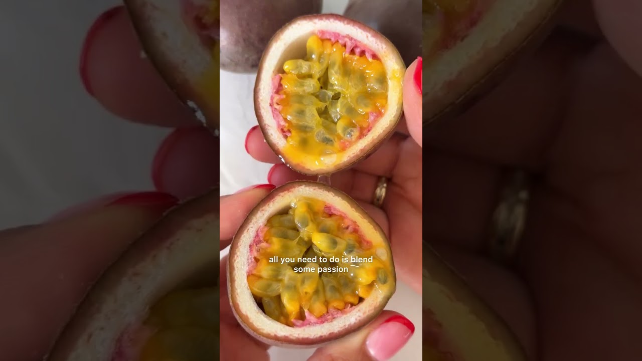 Мусс из маракуйи