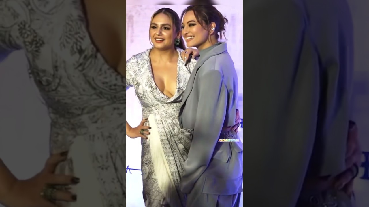 Huma qureshi with Sonakshi Sinha together💖 #sonakshisinha  #humaqureshi #shorts # #bollywood #viral